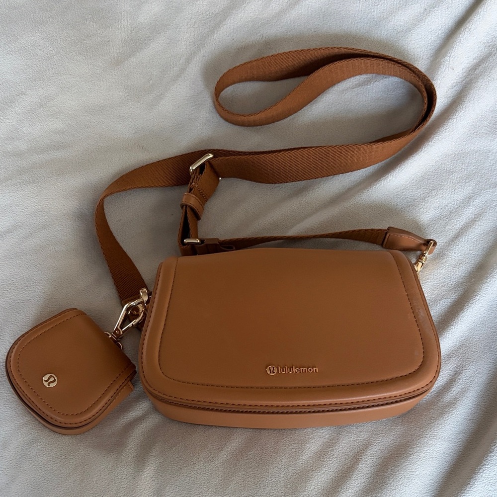 lululemon athletica Brown Crossbody Bag